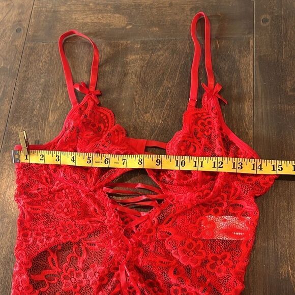 Sex Naughty See Through Bandage Halter Backless Babydoll, thong - Picture 4 of 9